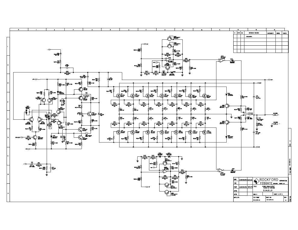 A Breakdown Of The Wiring Diagram For Rockford Fosgate P