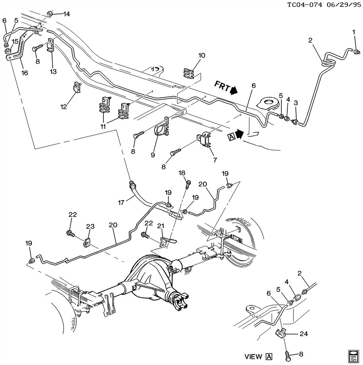 A Comprehensive Guide To The Chevy Silverado Rear Brake Line Diagram