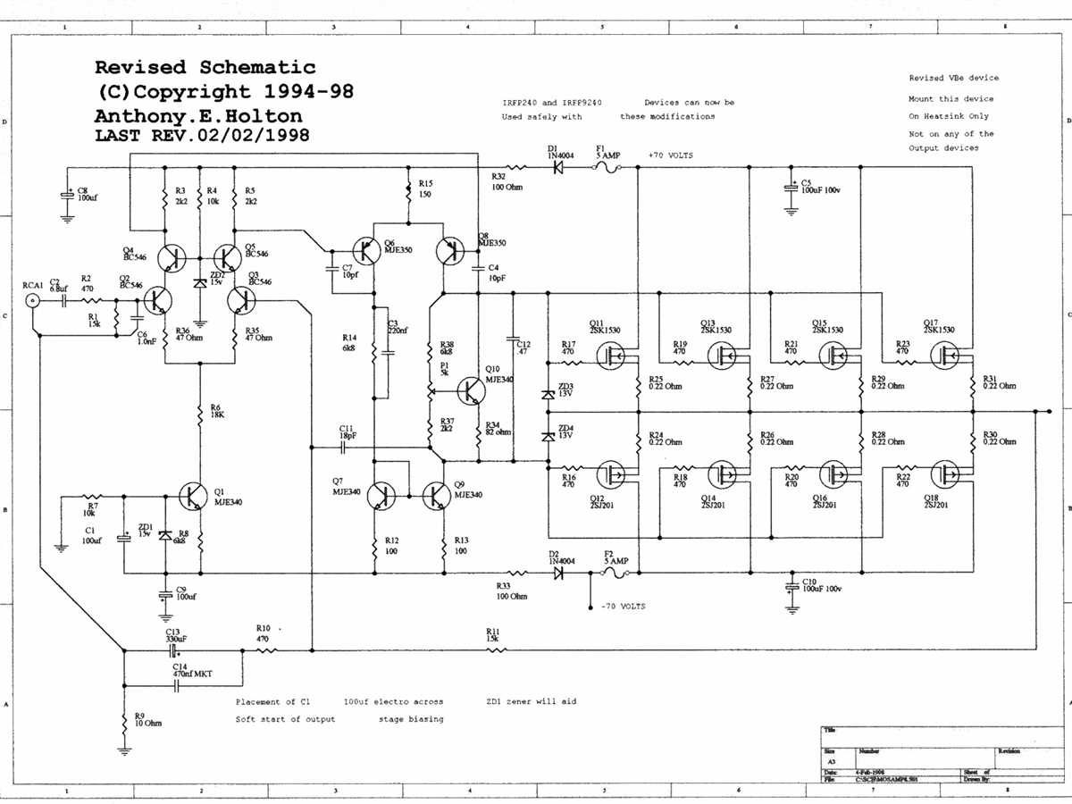 A Detailed Guide On Designing A Class Ab Amplifier Circuit